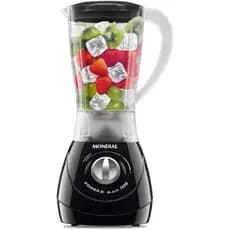 Liquidificador Mondial Easy Power 550W Preto com 2 Velocidades e Pulsar