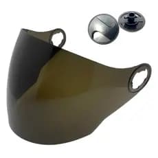 Viseira Fume + Par De Reparo Capacete New Liberty 3