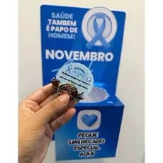 Caixa Novembro Azul **ENVIO RÁPIDO** LEIA A DESCRIÇÃO