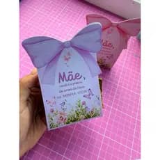 10 Caixinhas para Bombom dia das mães - Porta chocolate - Mimo - Lembrancinha