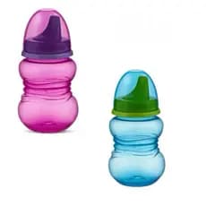 Copo de Aprendizado Fiona - Copo de treinamento - Infantil - Menino - Menina - Azul - Rosa