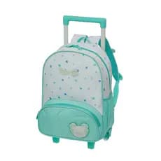 Mochila De Rodinhas Carrinho E Costas Infantil Bolsa Escolar Passeio Tigor T. Tigre Espaço