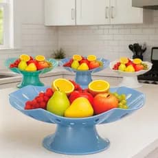 Fruteira de Mesa Cozinha Organizada com Base Removível