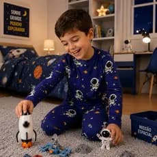 Conjunto 2 Peças Térmico Infantil Uma Blusa+Uma Calça Segunda Pele