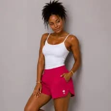 Shorts Feminino Tactel Com Bolso Shortinho Fit Para Academia Short Moda Praia Verão Bermuda Feminina