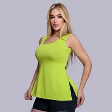 Regata Poliamida Dry Fit Feminina Blusinha Para Academia Treinos Fitness Blusa Para Malhar Fresca Tecido Premium Macio