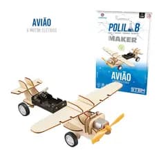 Brinquedo de Montar Científico Polilab Polibrinq - Kit Divertido e Educativo Para Crianças