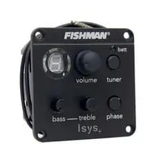 Captador Fishman Isys + Ativo Afinador Violão Viola Ukulele Estoque Brasil