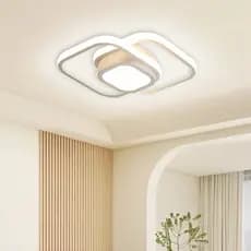 Luminaria Teto Moderna Plafon Led 3/1 Lustre Para Quarto, Sala, Escritorio, Corredor, Cozinha.