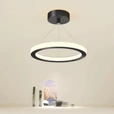 (três cores em uma) Luminária De Teto Plafon Led Moderna Lustre para Corredor Sala Quarto Cozinha