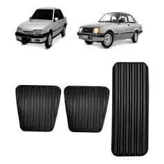 Kit Jg Capa Pedal Freio /emb /acel Gm Kadett 86/ monza / celta/corsa/astra/vectra