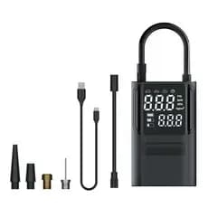 Compressor De Ar Elétrico Portátil Digital Ncher Pneu Carro Moto Bike Bicicleta Bola Piscina Inflável