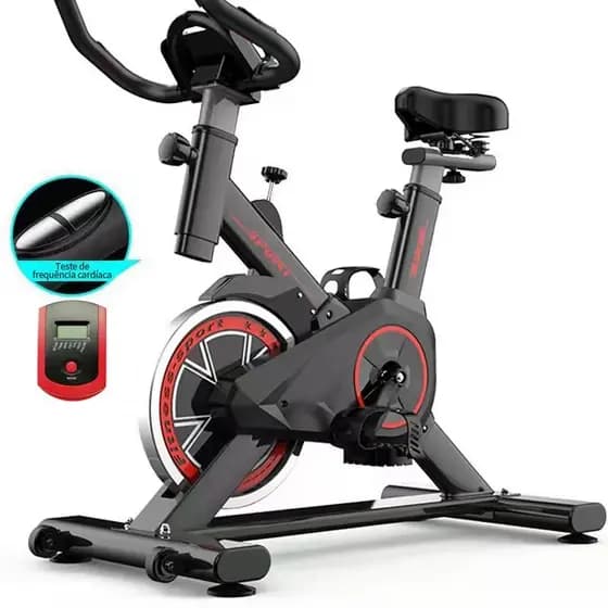 Bicicleta Spinning bicicleta ergometrica Para Exercícios Profissional Sport Suporta até 120kg