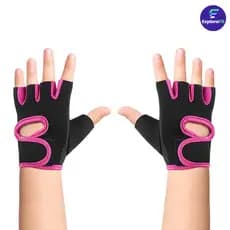 Par de Luvas para Musculação em Neoprene de Alta Qualidade - Ideal para Academia Feminina e Masculina