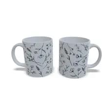 Caneca Personalizada com Flores