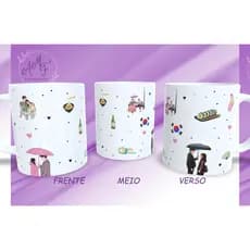 Caneca Dorama | Caneca Personalizada Dorama | Caneca K-Drama | K-Drama Lovers | Estilo Coreano | Caneca Fofinha Dorama