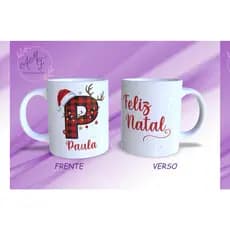Caneca Personalizada Natal | Caneca Natal | Caneca Nome Natal | Lembrança Natal | Presente Natal | Amigo Secreto |