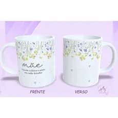 Caneca Dia das Mães Personalizada | Nome | Presente dia das Mães | Presente Criativo