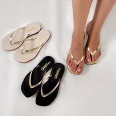 Chinelo Papete Feminina Sandália Chinelo Pingente Brasileiro Rasteirinha Chinelo Brasil Bandeirinha Copa S10