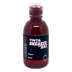 Tinta Bordo 60ml Pintar Couro E Sintético - Leather Pro