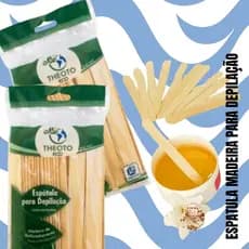 KIT DEPILACAO PALITO 500 UNIDADES ESPATULA PARA DEPILACAO ARTESANATOS ENTRE OUTROS USO INDIVIDUAL DESCARTAVEL THEOTO