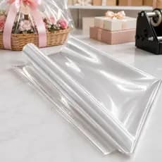 FOLHAS CELOFANES PARA CESTAS DE PRESENTES 10 UNIDADES TAMANHOS 70X90CM 90X100CM ESCOLHA