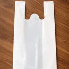 Sacola Plástica Branca 1kg Ideal Para Delivery Paes, doces, padarias (ESCOLHA TAMANHOS)