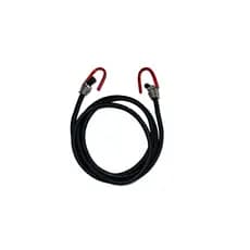 ELÁSTICO PARA BAGAGEIRO MOTO / BIKE / CARROS GANCHO ARAME 3UN DE 1,5MT PRETO