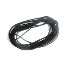 Rolo De 10 Metros De Elástico Extensor Na Cor Preta