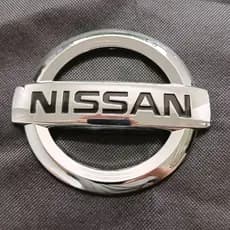 Emblema da Série Dianteira do Nissan Tiida Sylphy Teana X-Trail Sunny Livina Bluebird Qashqai Murano , Logotipo Carro ,
