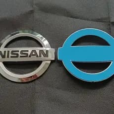 Nissan Novo e Antigo Teana Clássico Sylphy Logotipo Frontal da Grade do Carro Sunny Log