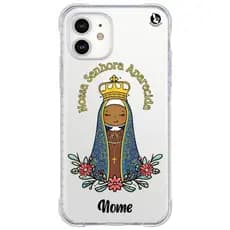 Capinha de Celular Nossa Senhora Aparecida Personalizada Diversos Celulares