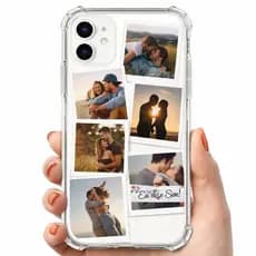 Capinha para Celular Personalizada com Fotos - 6 Frames - Diversos Celulares