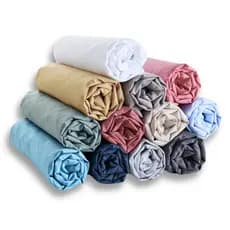 Lençol Avulso Com Elástico Cama Solteiro Casal Queen 170 Fios Diversos Tamanhos