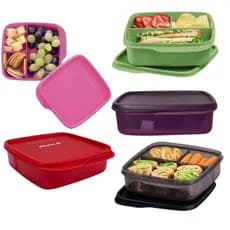 Tupperware Basic Line 550ml com Divisórias