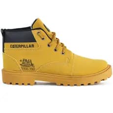 Bota Unissex Cano Alto Em Sintético Modelo Tradicional Catter Trilha Sola Tratorada Reforçada Coturno Masculino Trabalho