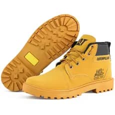 Bota Masculina Botina  Cater Trilha Casual Coturno Confortável Sola Tratorada Resistente Para Trabalho Pronta Entrega