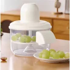 Descascador Elétrico Bivolt para Alho e Frutas com Lâminas Seguras