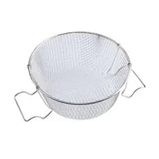 Cesto Para Fritura 22cm Ou 26cm Reforçado Com Pegador Inox Fritadeira Cozinha Pronta Entrega