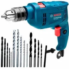 Furadeira de Impacto 1/2 POL 550W GSB 550 RE com Reversão e Kit 14 Acessórios BOSCH