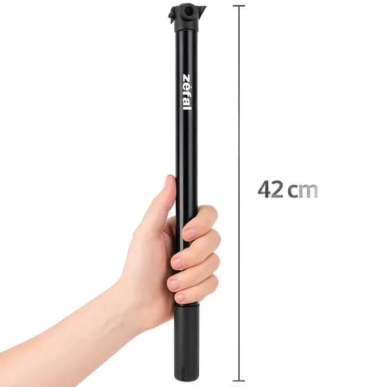 Bomba de Ar Manual Portátil Zefal Para Bicicleta Compacta Alta Pressão Promoção ACG