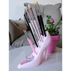 Organizador de pincéis em formato de Sapato, Organizador de Pincéis, Porta-pincéis, Organizador de Bancada, Lash Lifting