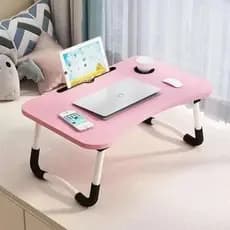 Mesa Portátil De Madeira Dobrável Para Estudo computador Para Cama Sofá