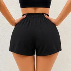 Short Feminino Cintura Alta Tecido Duna Short Social Feminino Casual Elegante com Bolso Moda Feminina Premium
