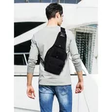Bolsa Tática Transversal Peito E Ombro Impermeável Motoboy Esportivo ao Ar Livre Sling