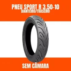 PNEU PARA MOTO BURGMAN DIANTEIRO/TRASEIRO, MOTO LEAD TRASEIRO 3.50-10