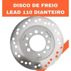 DISCO FREIO LEAD 110 ANO 2010 ATÉ 2016 DIANTEIRO