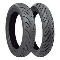 Par Pneu +largo Moto Haojue,dk150,dk160, Suzuki Yes(todas) 90/90-18 E 100/90-18