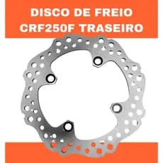 Disco Freio Crf250 F Ano 2016 Até 2023 Traseiro