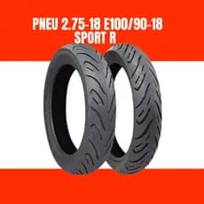 PAR PNEU MOTO CBX 200 STRADA 2.75-18 E100/90-18